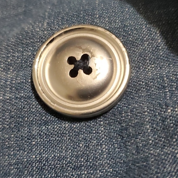 Attention jacket womens size small sz s 98% cotton 2% spandex y2k - Picture 4 of 16